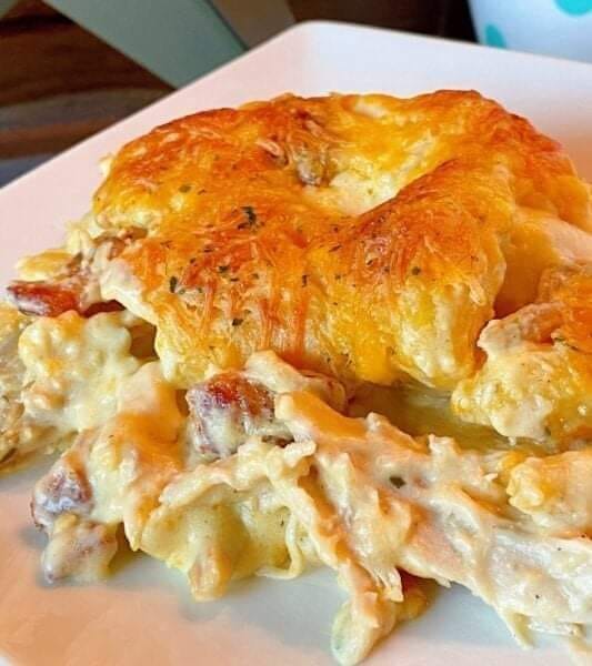 Chicken Bubble Biscuit Bake Casserole Chicken Bubble Biscuit Bake Casserole