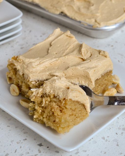 Peanut Butter Cake Peanut Butter Cake