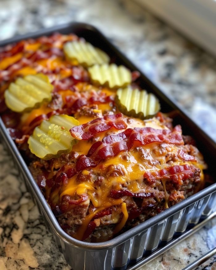 Bacon Cheeseburger Meatloaf Bacon Cheeseburger Meatloaf