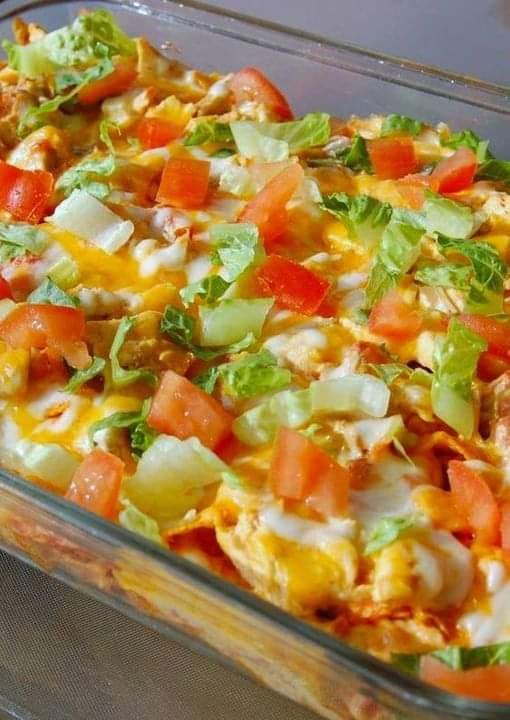 WALKING TACO CASSEROLE WALKING TACO CASSEROLE