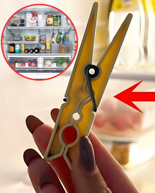 Put A Clothespin In The Refrigerator: It Could Solve This Annoying Problem For You Put A Clothespin In The Refrigerator: It Could Solve This Annoying Problem For You