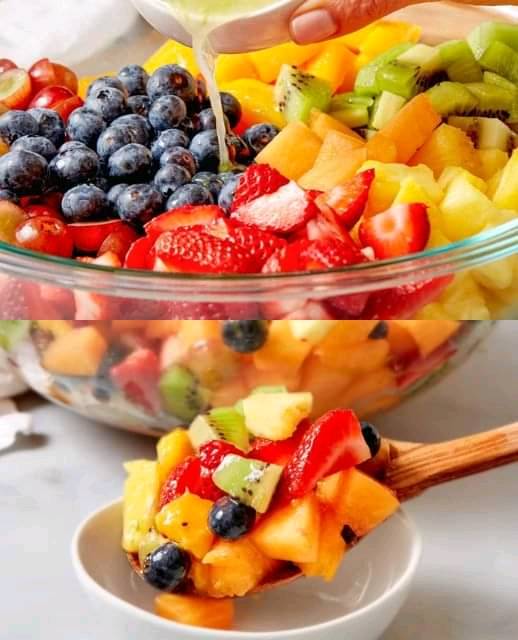 Honey Lime Fresh Fruit Salad Honey Lime Fresh Fruit Salad