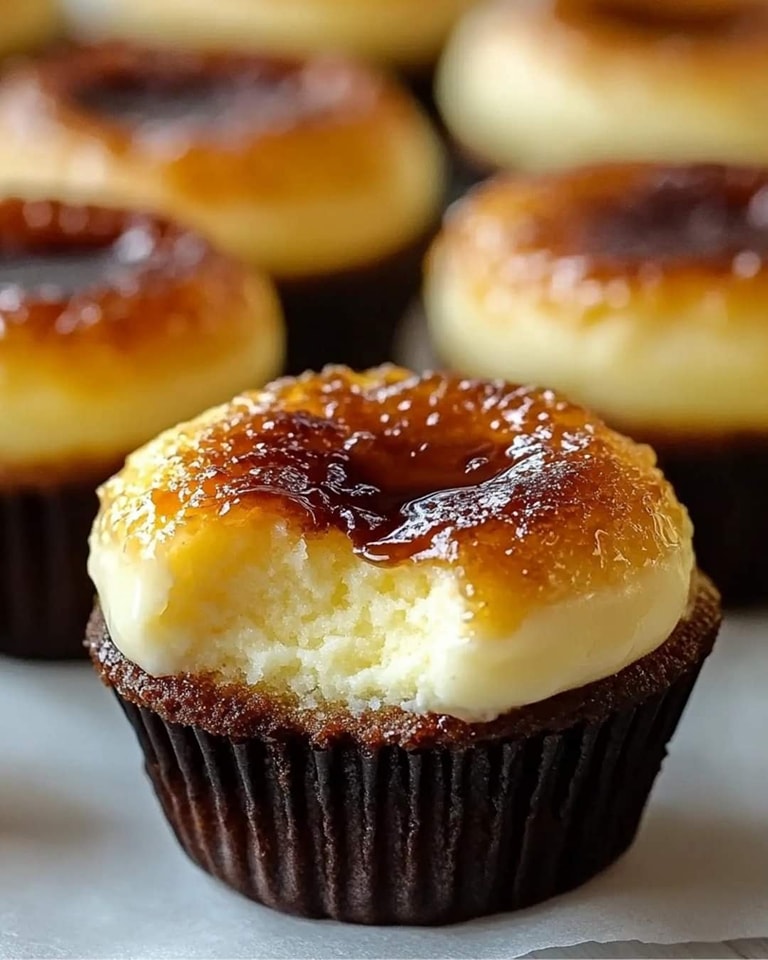 Vanilla Bean Crème Brûlée Cupcakes Vanilla Bean Crème Brûlée Cupcakes